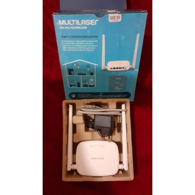 Roteador Multilaser 2 antenas 300Mbps | Shopee Brasil