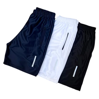 Combo 3 Bermudas Masculinas Diversas Cores Para Esportes Com Bolsos