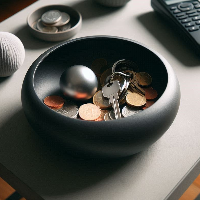 Tigela porta objetos organizador decorativo minimalista