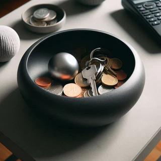 Tigela porta objetos organizador decorativo minimalista