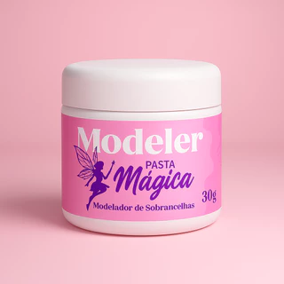 Modeler – Pasta Mágica (Modelador de Sobrancelhas) em Oferta na Shopee