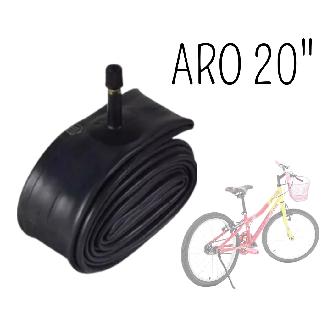CAMARA DE AR BICICLETA ARO 20 TIPO KENDA BICO GROSSO 20X1.75 BICO 35MM ...
