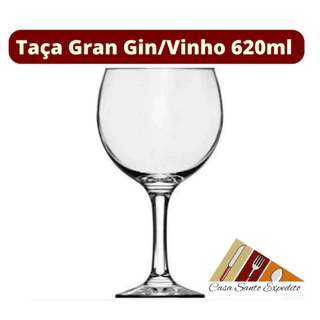 Taça Gin Tônica VIDRO 620ML (DISTRIBUIDOR CRISTAR )ENVIO IMEDAITO