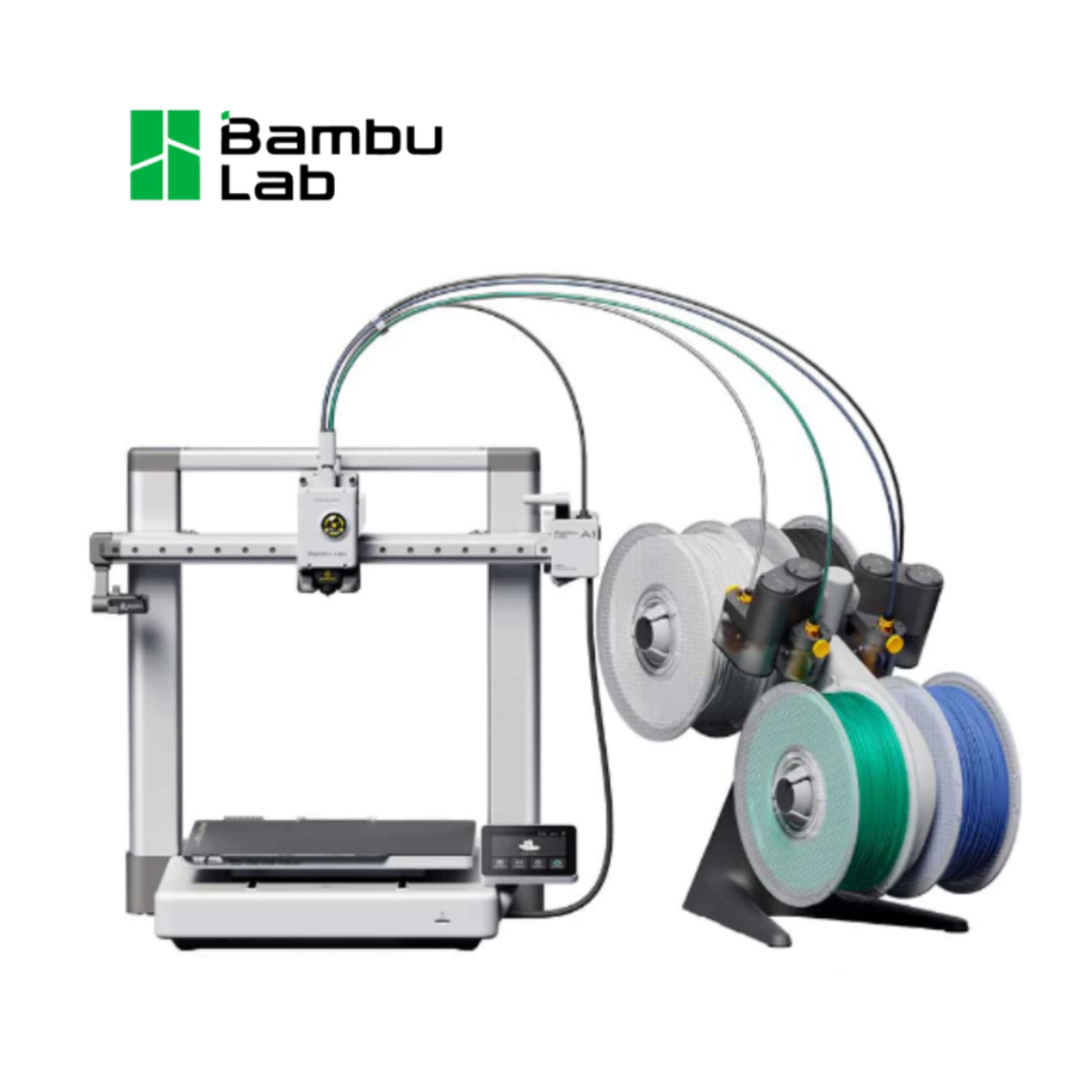 Impressora 3D Bambu Lab A1 Combo AMS Nova Original - Faz a Boa!