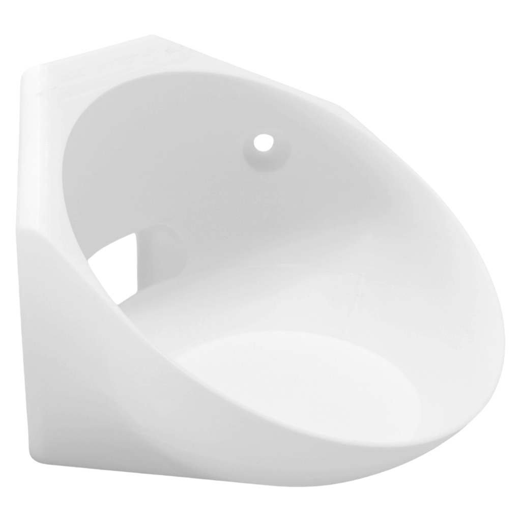 Suporte Alexa Redondo Echo Dot 4a 5a Geração Parede Base Estilo Moderno Organizador Prático Decoração Casa Sala Apoio