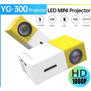 Mini Projetor Portátil Led 1080p 600 Lúmens Hdmi YG300 Envio Imediato