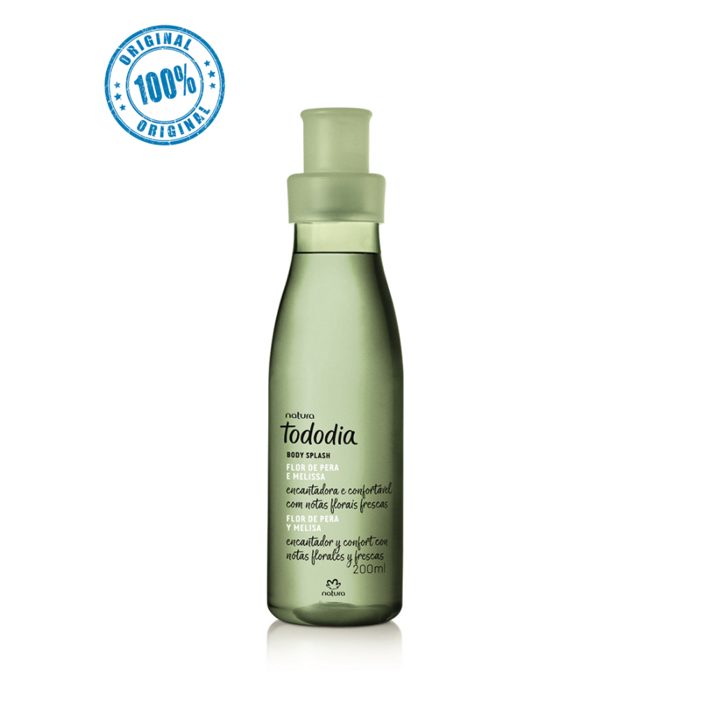 Natura - Tododia Body Splash Flor de Pera e Melissa 200ml. | Shopee Brasil