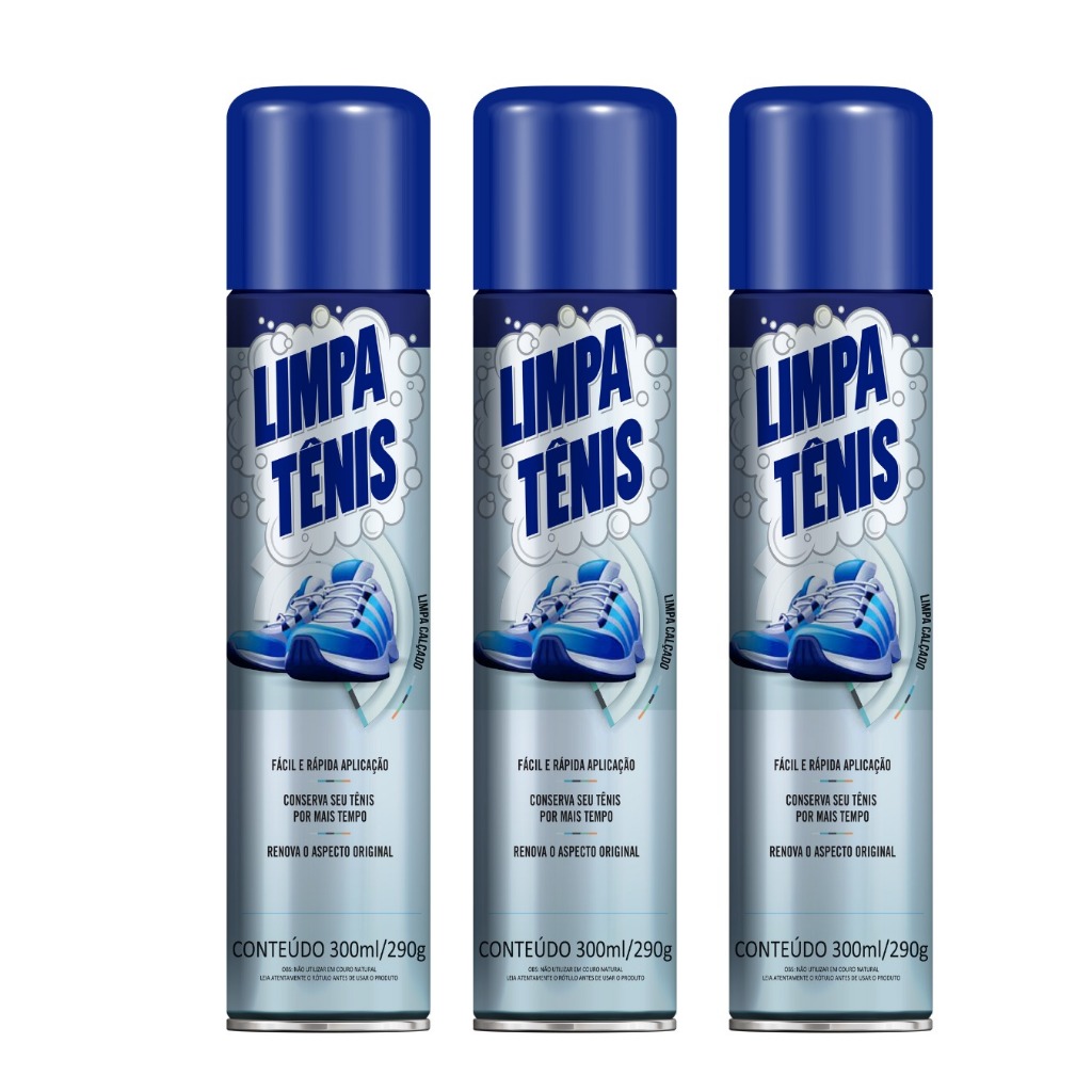 Limpa Tênis Premium Espuma de limpeza Petroplus | Shopee Brasil