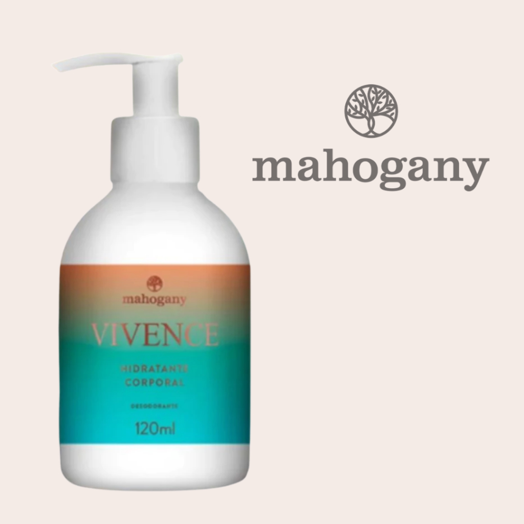 Hidratante Corporal Vivence 120ml Mahogany - Edição Limitada | Shopee ...