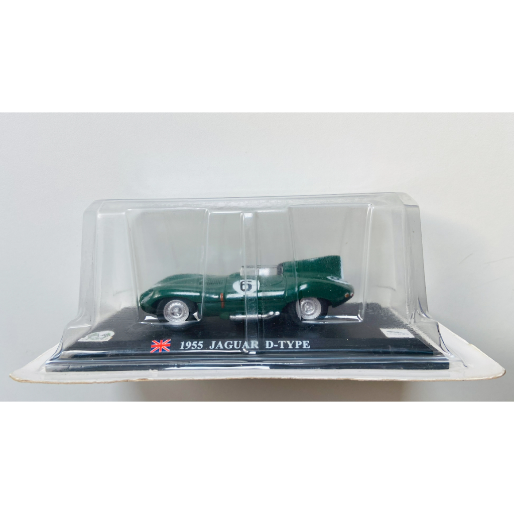 ミニカー 1/43 Sparkmodels Jaguar D 1955 Lemans Miniatura Jaguar D-Type (Lacrada) - Vendedor Le Mans 1955