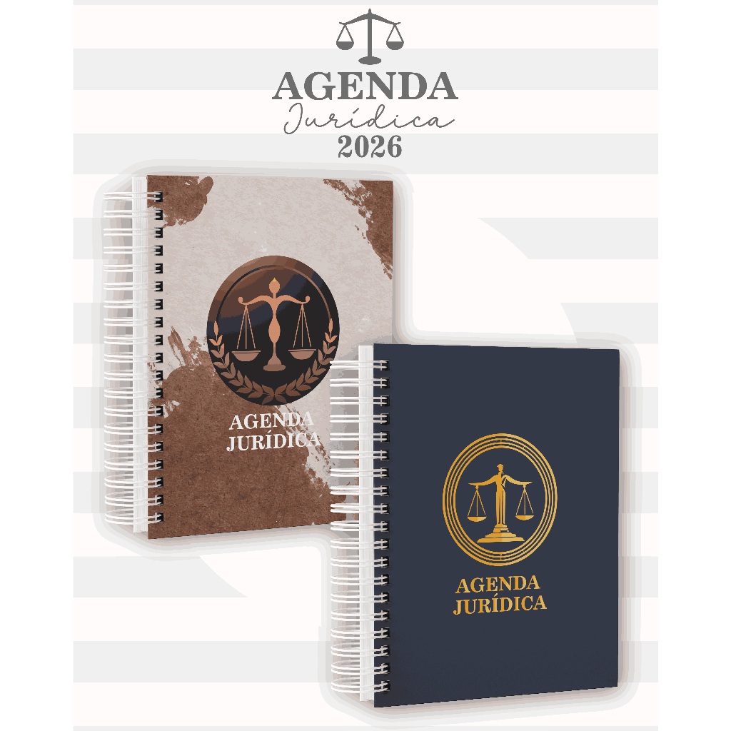 Agenda Jurídica 2026 Personalizada Advogado Advocacia Direito | Shopee ...