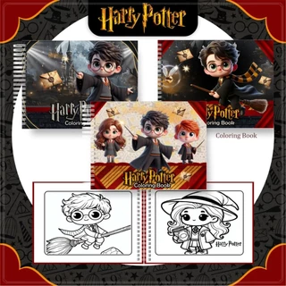 Livro de colorir - HARRY POTTER (DGA) - Caderno de Desenho Pintura Coloring Book em Oferta na Shopee
