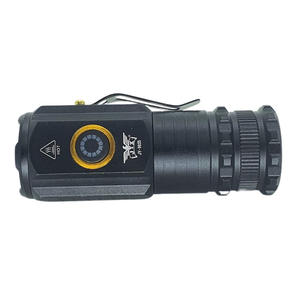Mini Lanterna Tática 4 Leds T12 JY-9835 Super Potente Led EDC