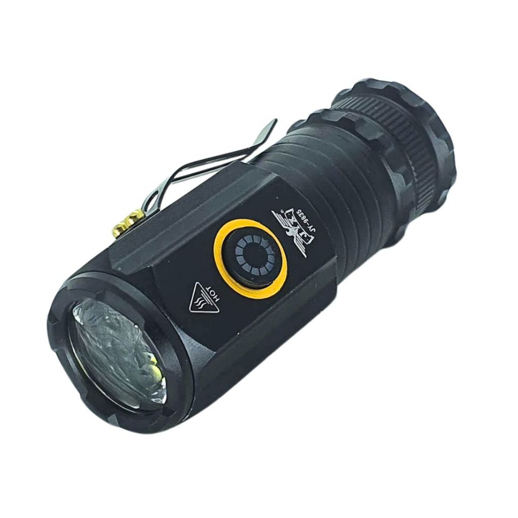 Mini Lanterna Tática 4 Leds T12 JY-9835 Super Potente Led EDC