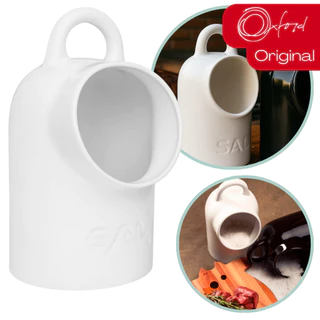 Saleiro De Porcelana Grande Gourmet Churrasco 25x14cm Branco Oxford em Oferta na Shopee