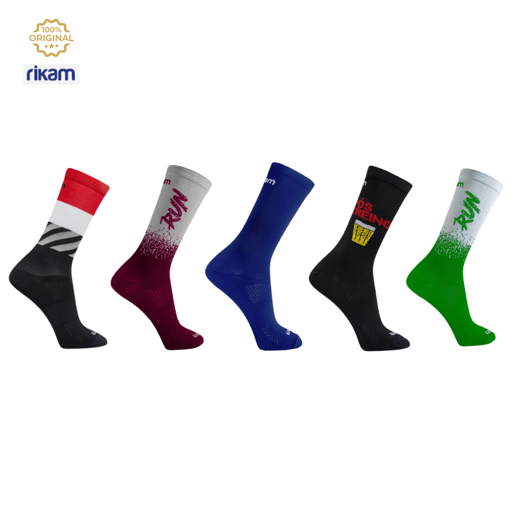 Meia Bike Alta Qualidade Corrida Ciclismo Performance - Rikam (Linha Premium)