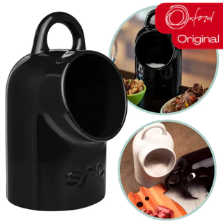 Saleiro De Porcelana Grande Gourmet Churrasco 25x14cm Preto Oxford em Oferta na Shopee