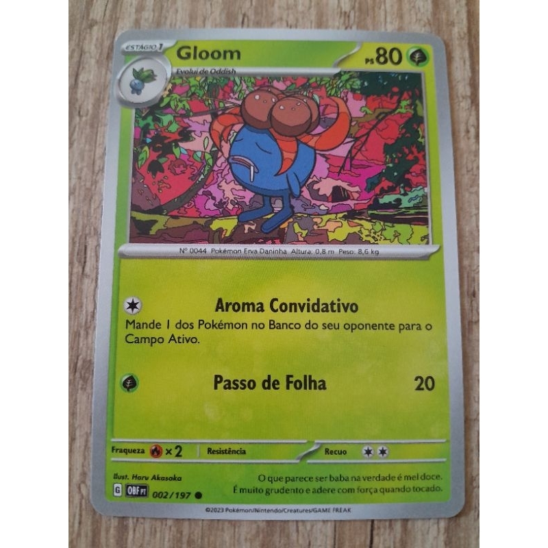 1995 gloom pokemon card value Erika's (46/132) [Gym Heroes Unlimited] Weakness Fire 2 Retreat Cost Carta Pokemon Gloom Original SP