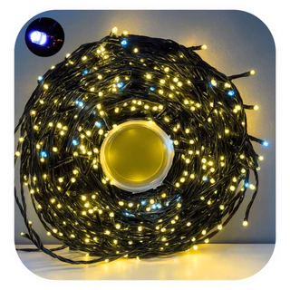 Cordão 1000 Leds Com Strobo 90 Metros Prova D'água Natal Bivolt