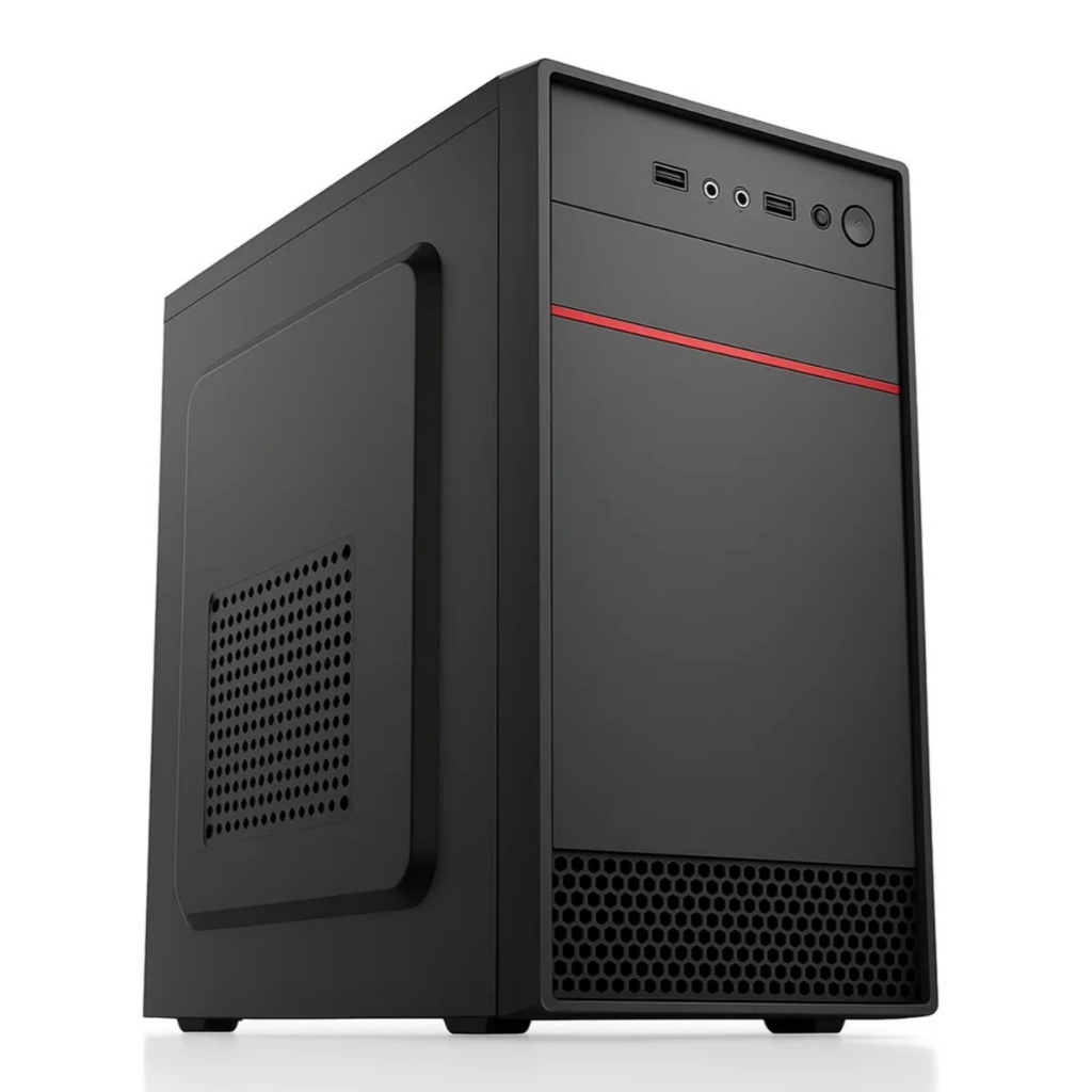 Gabinete Micro ATX para PC Xway 01127 com USB e Audio no Frontal Compacto