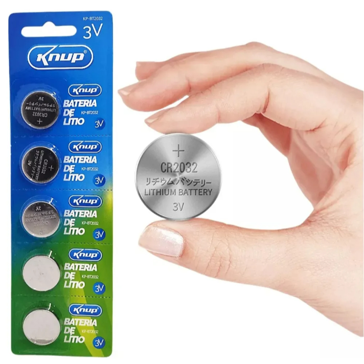 Kit Bateria Pilha Botão Lítio Cr2032 3v Para Câmeras, Relógios Novas ...
