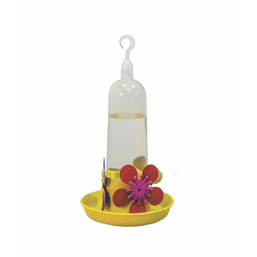 Bebedouro Para Beija flor 90ml cristal 3 flores - BFC | Shopee Brasil