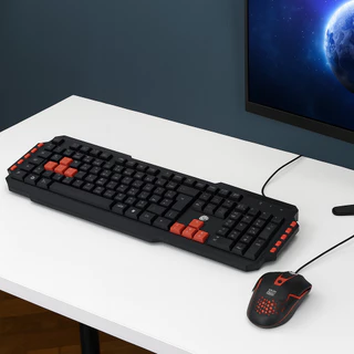 Teclado e Mouse Gamer Start 2.0 Português Com Fio USB em Oferta na Shopee