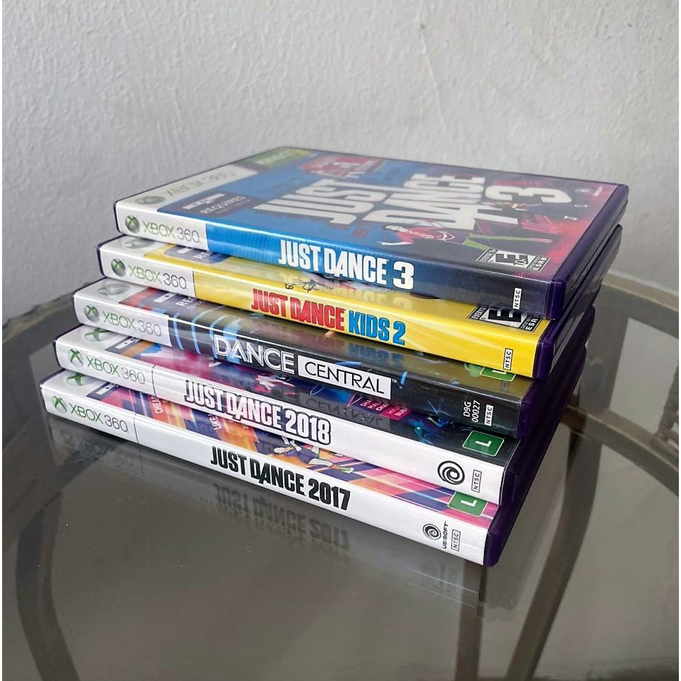 Jogos Originais de Xbox 360 Just Dance Dance Central Kinect Midia