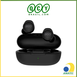 Fone de Ouvido QCY T17 Sem Fio Bluetooth 5.1 TWS Modo Game e Microfone ENC em Oferta na Shopee