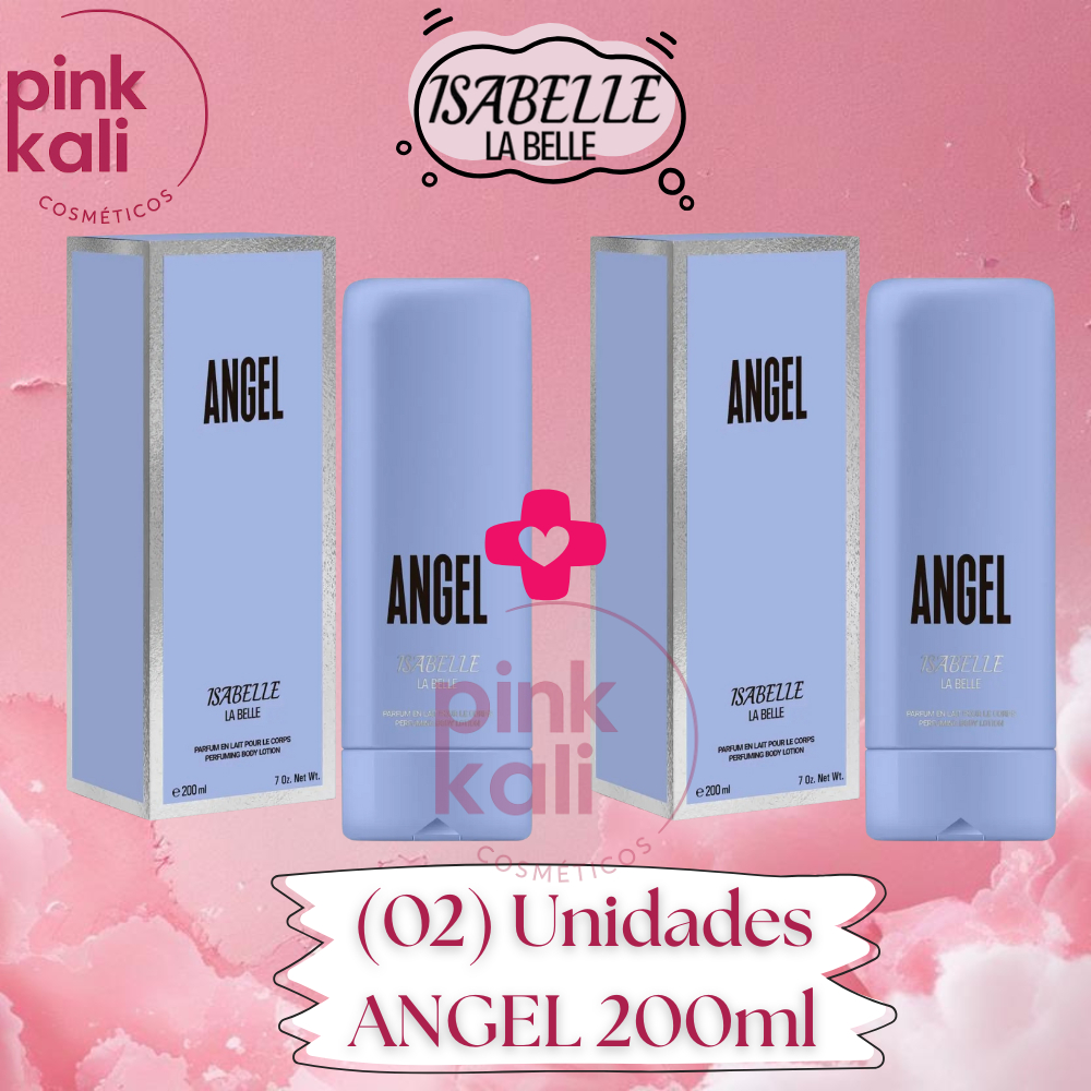 ISABELLE LA BELLE - ANGEL - KIT 02 Unidades Creme Hidratante 200ml