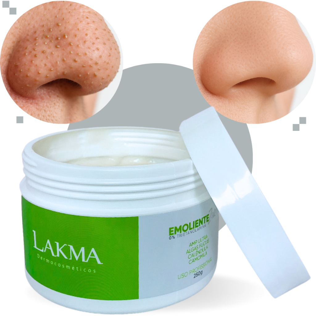 Creme Emoliente Lakma ZERO 250g Sem Trietanolamina 0% - Emoliência