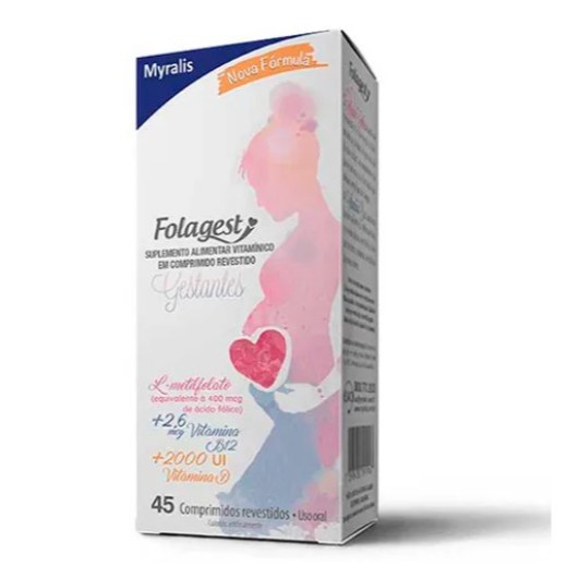 Folagest Myralis para Gestantes – Suplemento com L-Metilfolato ...