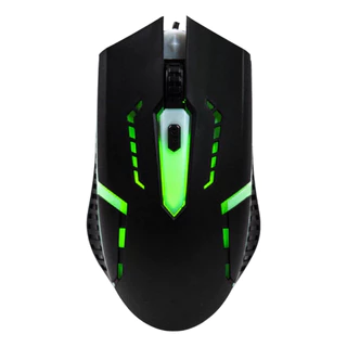 Mouse Gamer Led Colorido Ka-609 Kapbom Rgb 3200 Dpi 6 Botões Preto
