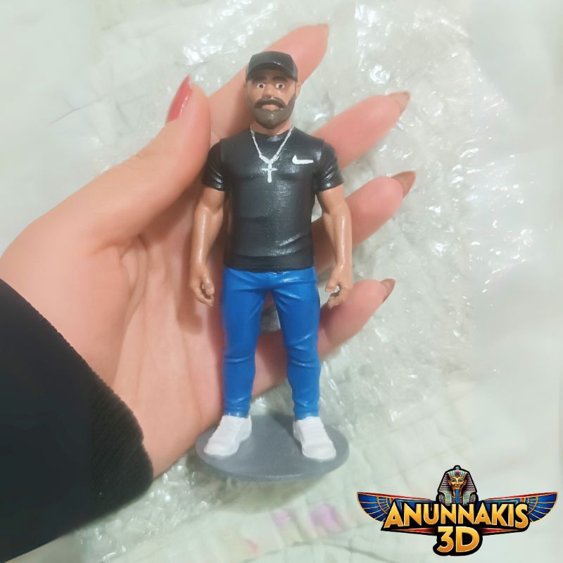 Faça seu boneco Action Figure