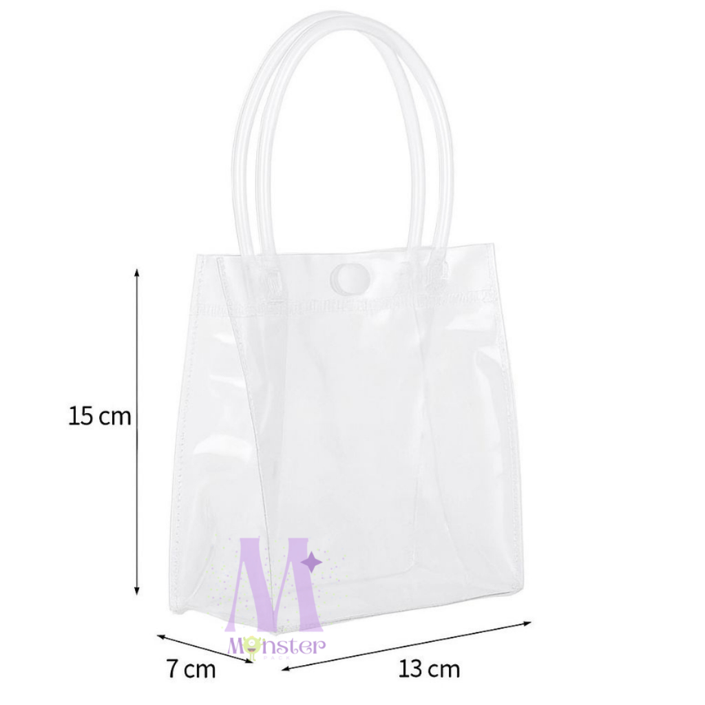 Sacolinha transparente, sacola pvc, sacolinha lembrancinha | Shopee Brasil