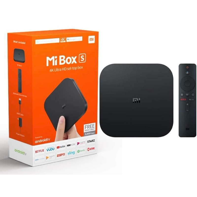 TVBOX  MiBox S Xiaomi 4K
