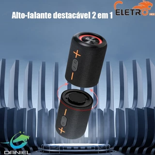 Kit 2 caixa de som 32w TWS destacável 2 em 1 à prova d'água e anti-choque elétrico da marca ELETRO em Oferta na Shopee
