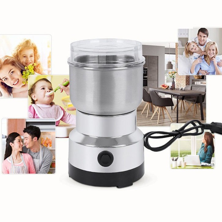 Moedor De Café 220v Grãos Elétrico Aço Inoxidável Pronto Ent