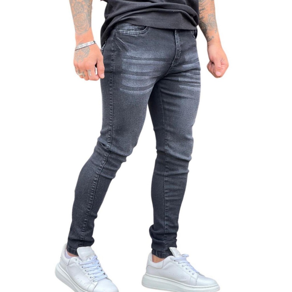 Calça Skinny Jeans Masculina Super Promoção
