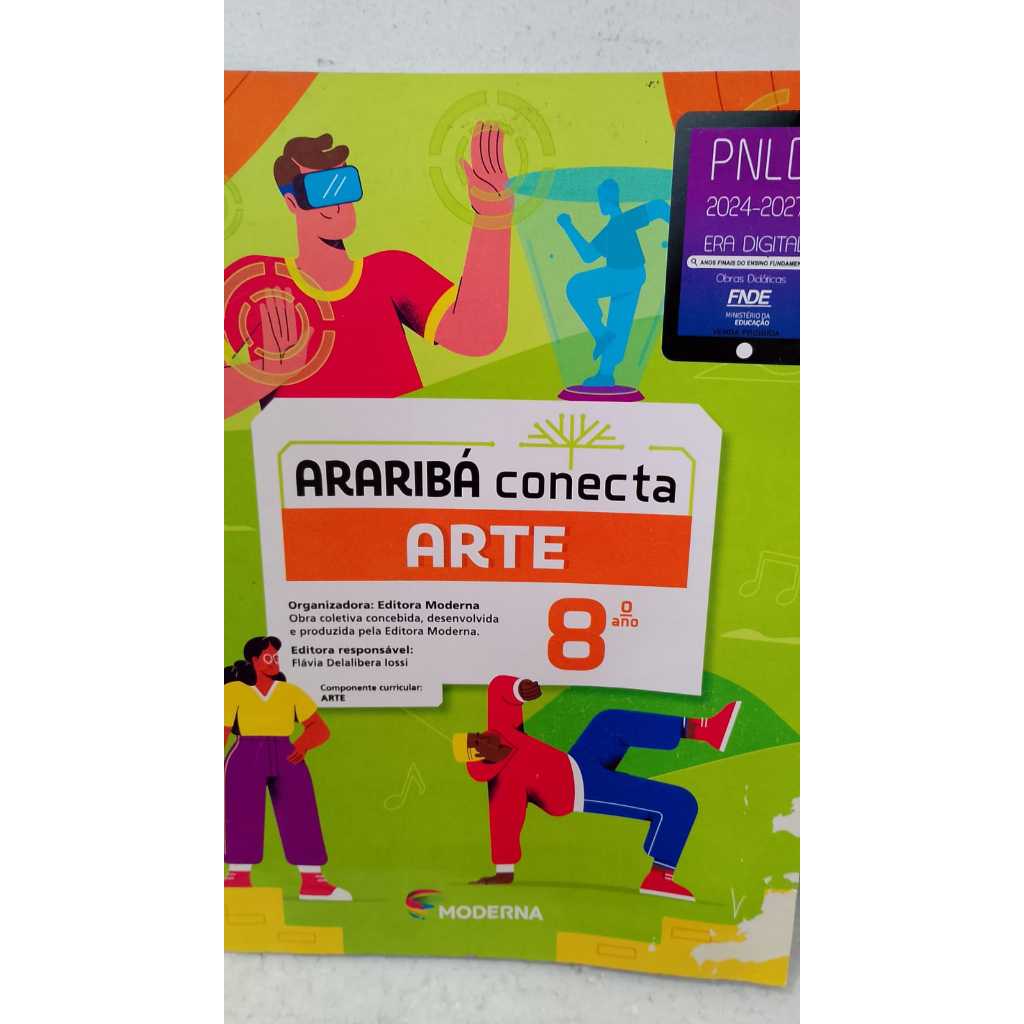 LIVRO- ARARIBÁ CONECTA-2022- 4 VOLUMES- 8 ANO- ALUNO -ENSINO ...