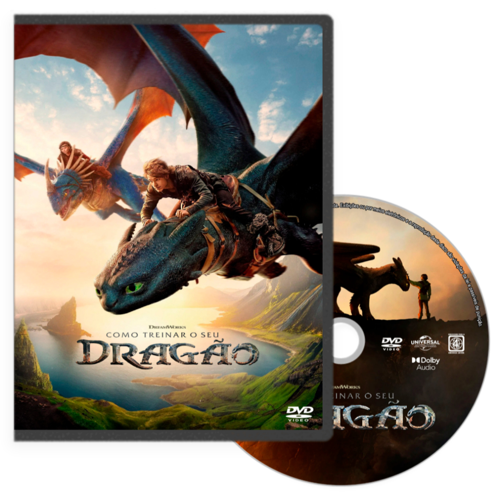 DVD - Como Treinar O Seu Dragão (2025) (Dublado e Legendado) | Shopee ...