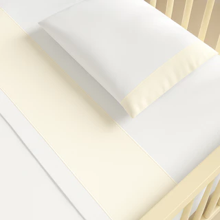 Jogo de Lençol Berço Americano Percal 400 Fios 3 peças Barrado Liso Toque Suave em Oferta na Shopee