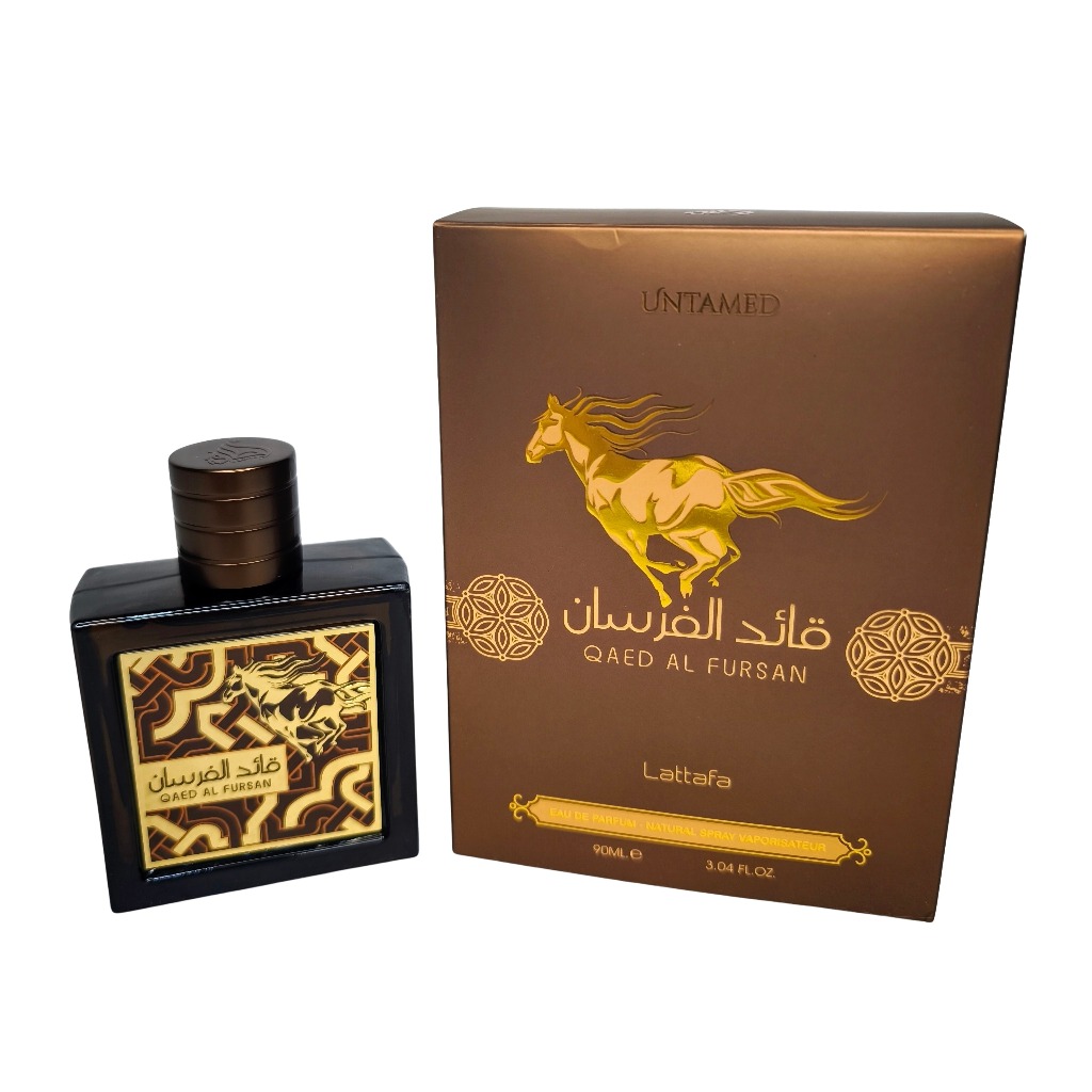 Perfume Lattafa Qaed Al Fursan Untamed Eau De Parfum 90ml marrom