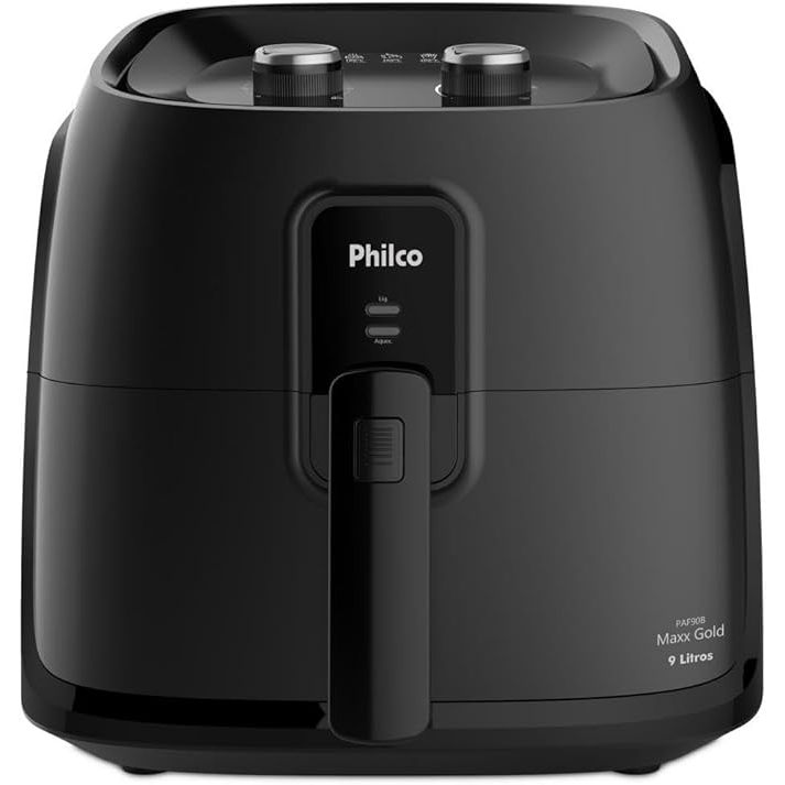 Air Fryer Philco 9l 2000w Cesto Quadrado Gold Paf90B