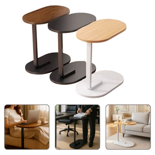 Mesa De Canto E Apoio Lateral Para Notebook E Objetos Encaixe Sofá Cama Multiuso