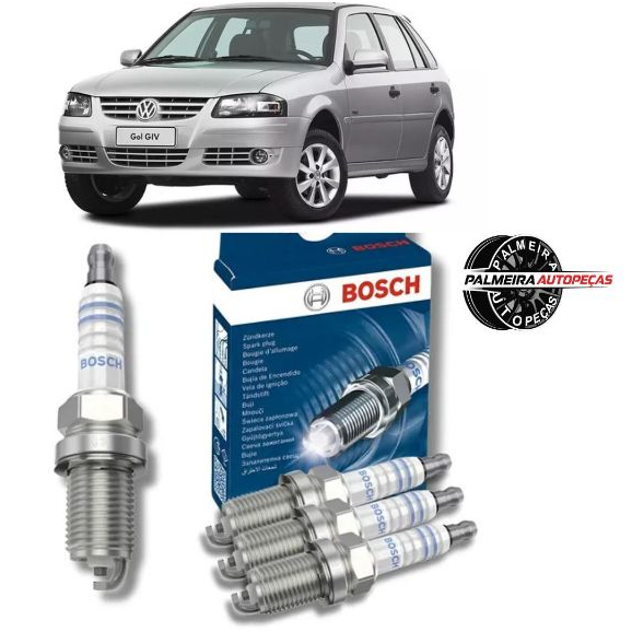 Jogo de Velas Gol g3 1.0 16V 1999-2004