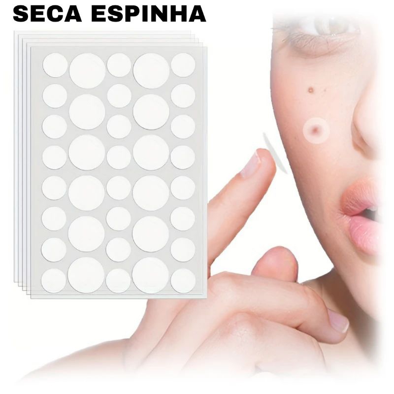 Kit 36 Adesivos Secativos Para Espinhas e Acnes Hidrocoloide | Shopee ...
