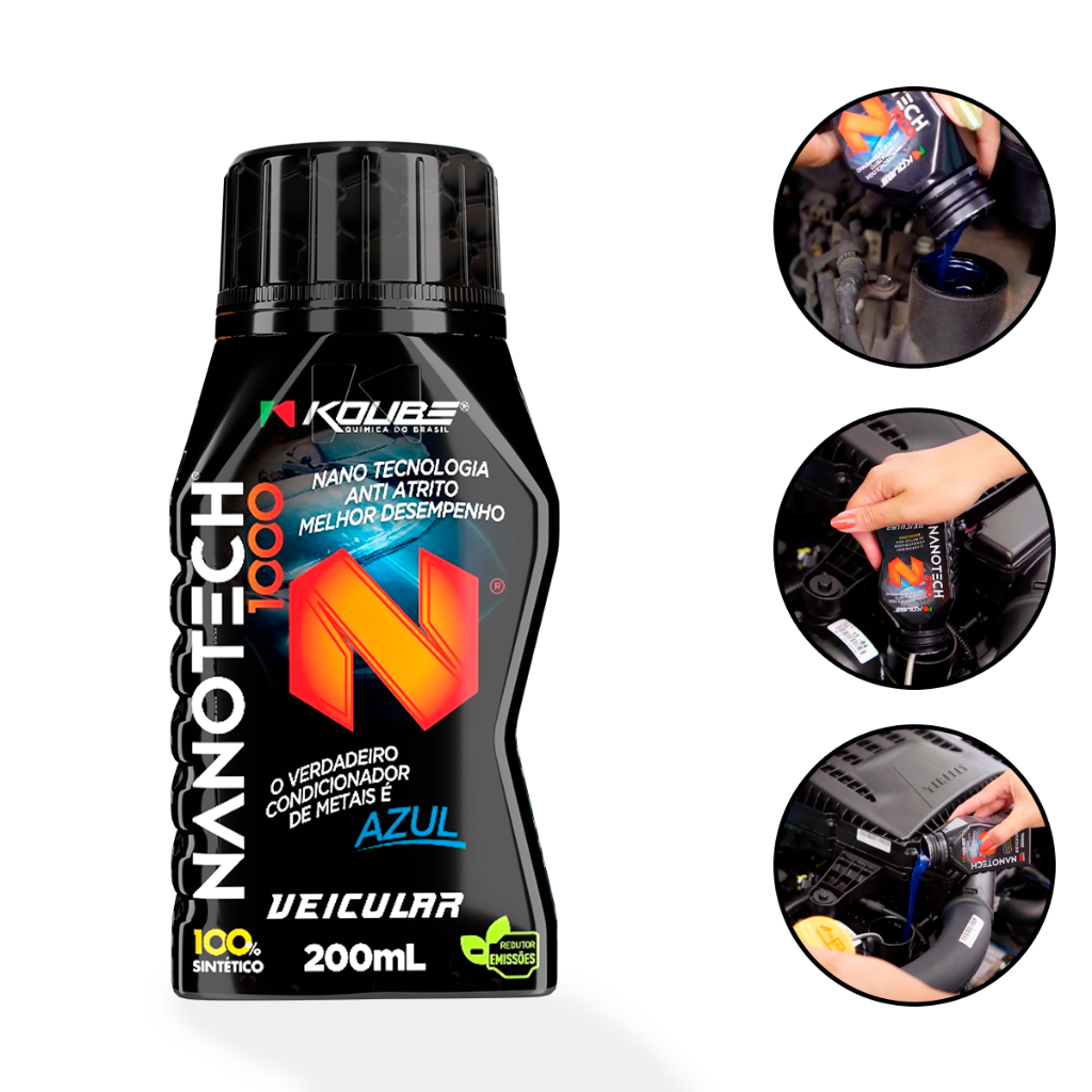 Condicionador de metais veicular Produto anti atrito motor