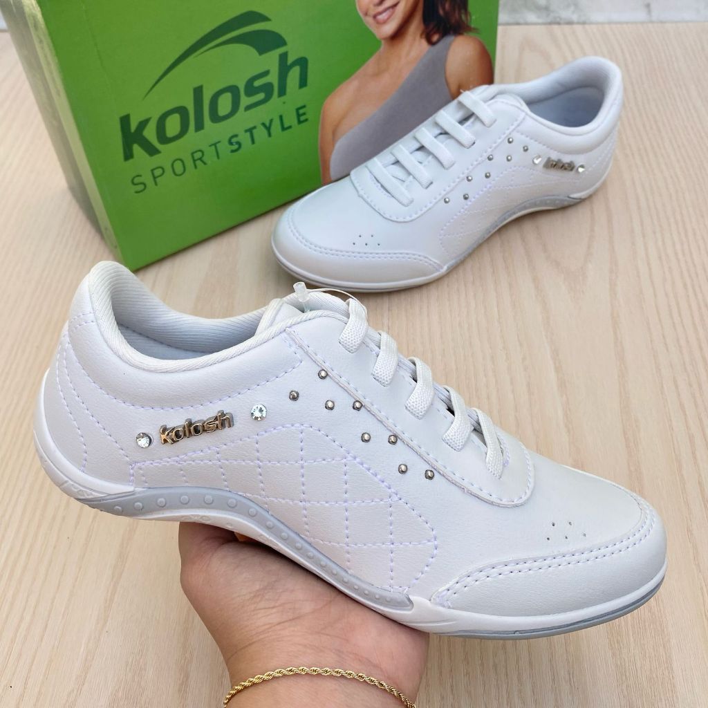 Kolosh Tenis TÃªnis De Enfermeira Tenis Feminino Kolosh Branco