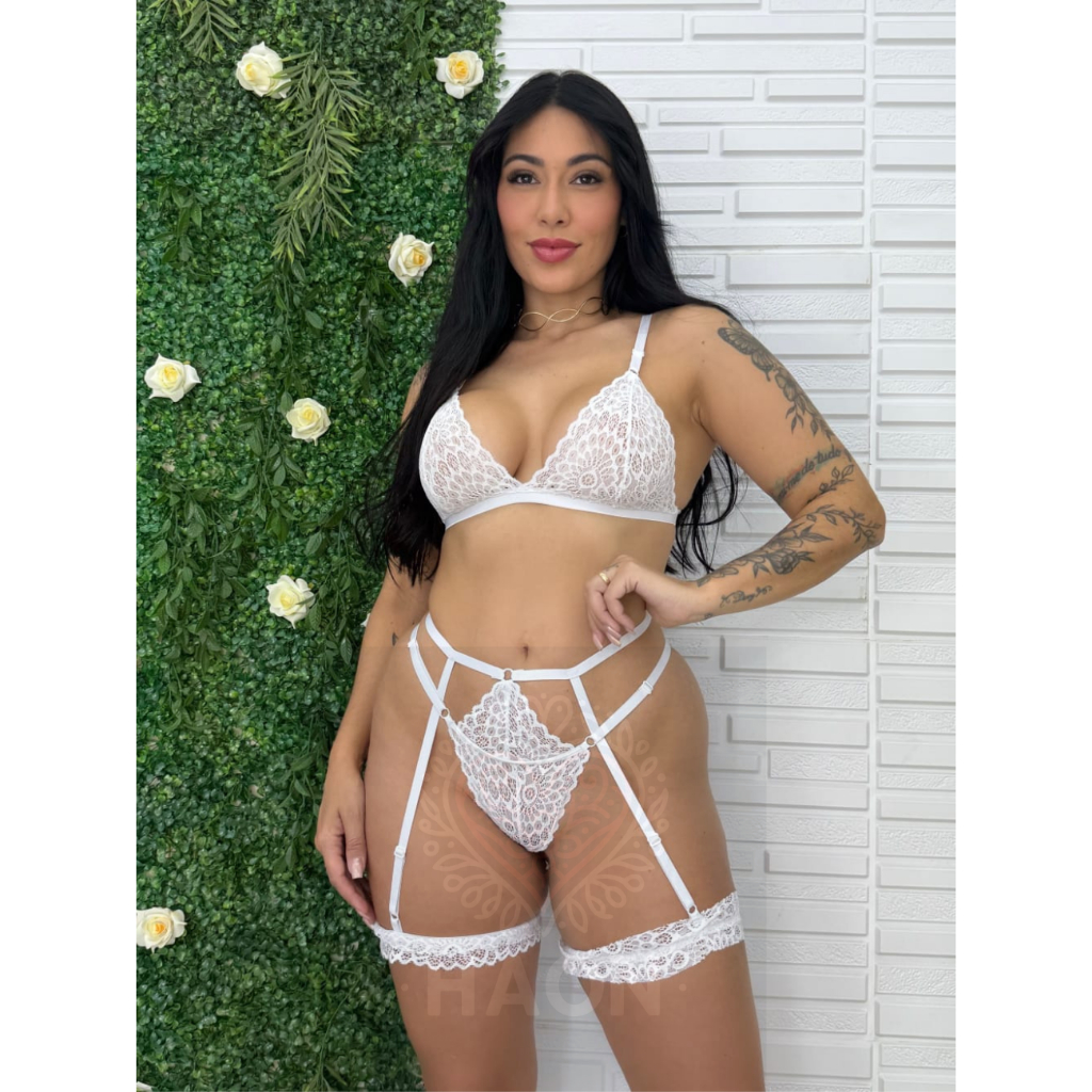 Lingerie Branca em Oferta | Shopee 2026